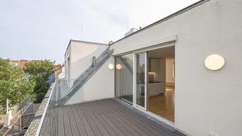 Expose Sandleiten 64 | Klimatisierte 2-Zimmer-Dachgeschosswohnung mit Terrasse in Hofruhelage