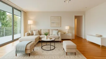 Expose Ruhelage mit Wienblick: charmante 3-Zimmer-Wohnung mit großer Terrasse