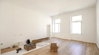 Expose Erstbezug: Traumhafte 5-Zimmer Altbauwohnung mit Balkon beim Rochusmarkt