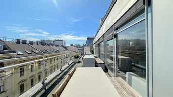 Expose Dachgeschoßbüro mit Terrassen im exklusiven Botschaftsviertel nahe Karlsplatz