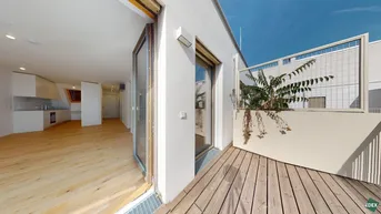 Expose ERSTBEZUG | Chic, urban, neu: 2-Zimmer-Wohnung mit Balkon &amp; Klimaanlage
