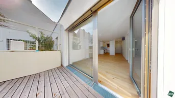 Expose ERSTBEZUG | Erstbezug-Feeling: 2 Zimmer, Balkon, Klima &amp; Top-Lage im 7. Bezirk