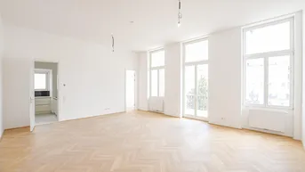 Expose Traumhafte 4-Zimmer Altbauwohnung mit Balkon beim Rochusmarkt