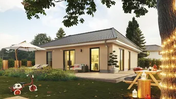 Expose PROVISIONSFREI !! bei Korneuburg, Traumhafter Bungalow mit 350 bis 500m² Grundanteil