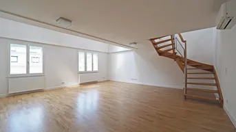Expose BIBERSTRASSE | AB SEPTEMBER 2025 | moderne 3-Zimmer-Dachgeschoß-Maisonette mit Terrasse in ruhiger Innenstadtlage | U3 Stubentor