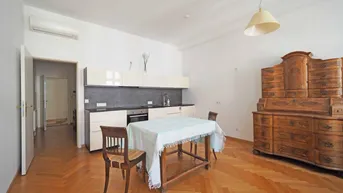 Expose GYMNASIUMSTRASSE | 1-Zimmer-Garconniere | barrierefreier Zugang u. Lift | Nähe Kutschkermarkt, Aumannplatz und Schubertpark