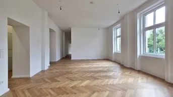 Expose OBERE DONAUSTRASSE | Erstbezug | Exklusive 4-Zimmer-Altbauwohnung Nähe Schottenring, Karmelitermarkt u. Donaukanal