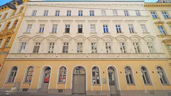 Expose GYMNASIUMSTRASSE | 1-Zimmer-Garconniere | barrierefreier Zugang u. Lift | Nähe Kutschkermarkt, Aumannplatz und Schubertpark