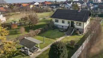 Expose Bungalow auf großem Grundstück und zusätzlichem Wohnhaus in Siegendorf