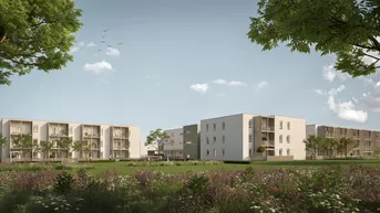 Expose Miete mit Kaufoption - NEUBAU, Top 57, Erstbezug: 4-Zimmer Wohnung im 2. OG mit Tiefgaragenstellplatz