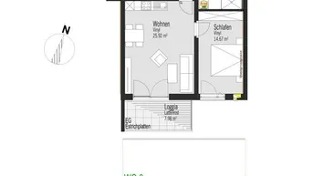 Expose NEUBAU! 2-Zimmer-Mietkauf-Wohnung Top 17 in Burgkirchen (Eigenmittel erforderlich)