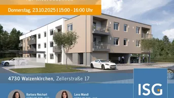Expose 2-Zimmer Wohnung im EG mit Carport, Top 6, Miete mit Kaufoption! NEUBAU - Erstbezug