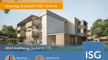 Expose NEUBAU - Erstbezug: 3-Zimmer Wohnung im 2. OG mit Carport, Top 14, Miete mit Kaufoption!