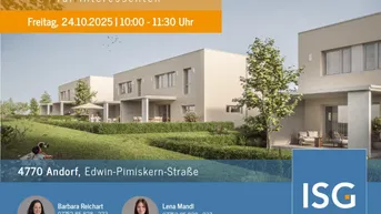 Expose NEUBAU! 10 exklusive Reihenhäuser in 4770 Andorf - Miete mit Kaufoption (Eigenmittel erforderlich)