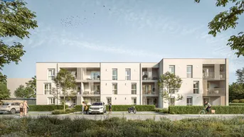 Expose NEUBAU Erstbezug Mietkauf - 3-Zimmer mit Carport, Top 12 im 1. OG