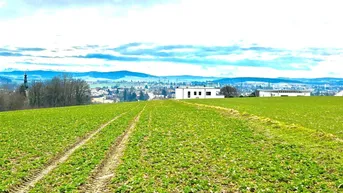 Expose sonniges Baugrundstück mit Panoramablick über Ried i.I. in Ruhelage