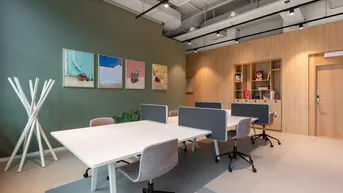 Expose Coworking-Bereich in Regus Le Palais