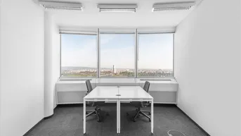 Expose All-inclusive-Zugang zu professionellen Büroräumen für 2 Personen in Regus Millennium Tower 