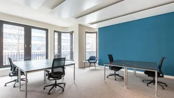 Expose All-inclusive-Zugang zu professionellen Büroräumen für 5 Personen in Regus Messecarree 