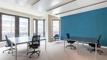 Expose All-inclusive-Zugang zu professionellen Büroräumen für 5 Personen in Regus Messecarree 