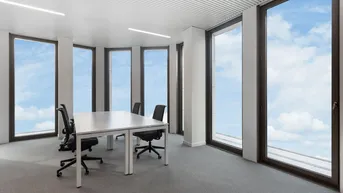 Expose All-inclusive-Zugang zu professionellen Büroräumen für 4 Personen in Regus Twin Towers 