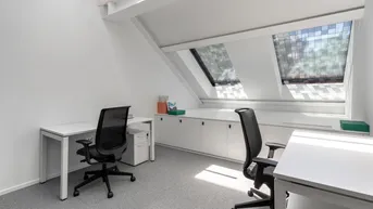 Expose All-inclusive-Zugang zu professionellen Büroräumen für 2 Personen in Spaces Square One​​
