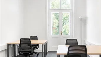 Expose All-inclusive-Zugang zu professionellen Büroräumen für 4 Personen in Regus Promenade 
