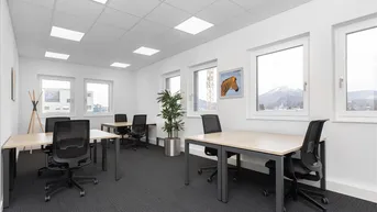 Expose Großraumbüro in SalzbuBeziehen Sie einsatzbereite Großraumbüros für 10 Personen in Regus Airport West