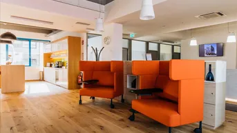 Expose All-inclusive-Zugang zu Coworking-Bereiche in Regus Smart City 