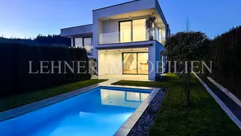 Expose SOFORTBEZUG IN MANTSCHA - MODERNE DOPPELHAUSHÄLFTE MIT POOL UND DACHTERRASSE - STILVOLLES WOHNEN NAHE GRAZ