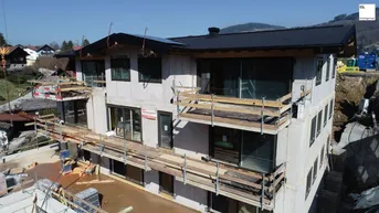 Expose Dachgeschosswohnung in Mondsee kurz vor der Fertigstellung