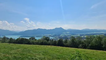 Expose VERKAUF einer Liegenschaft in Toplage in Mondsee - UNVERBAUBARER AUSBLICK!!