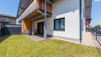 Expose Endlich ankommen! Charmante 3 Zimmer Gartenwohnung in super zentraler Lage von St. Georgen im Attergau