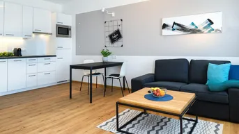 Expose ALL-INCLUSIVE-Miete, vollmöbliertes Apartment DELUXE Top 32 mit Klima und Balkon