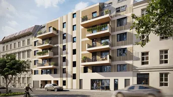 Expose Geplant nach Ihren Wünschen! Moderne Büro-, Studio-, Praxis- oder Ordinationsflächen mit Garten im Projekt „16er MELANGE“ – vis a vis Haus der Barmherzigkeit – zu verkaufen