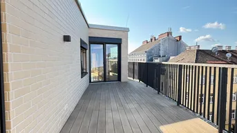 Expose Moderne 2-Zimmer-Dachgeschosswohnung mit traumhafter 36 m² Dachterrasse in Ottakring – Provisionsfrei!