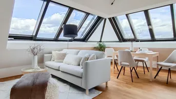 Expose Provisionsfreie Designer 2-Zimmer Dachgeschosswohnung im 14. Bezirk, Goldschlagstraße 191 ( Matzner Park) - Erstbezug, direkt vom Eigentümer!
