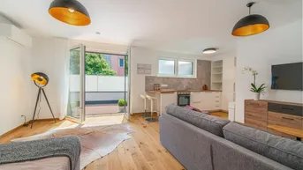 Expose Luxuriöses vollmöbliertes Terrassenstudio mit Grünblick in Ruhelage - All In Miete