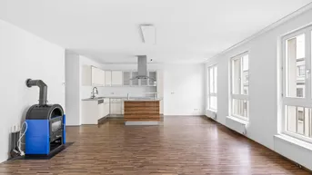 Expose PREISUPDATE! Traumhafte 3-Zimmer-Wohnung mit Kücheninsel und Kaminofen