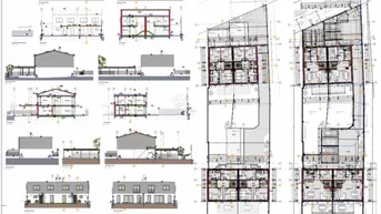 Expose Baubewilligtes Grundstück mit Einreichplan für 3 Doppelhäuser!