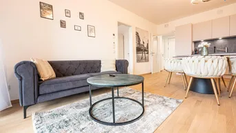 Expose *SCHÖN-MÖBLIERTE- PAUSCHALMIETE, Hochwertige Ausstattung, 2 Zimmer Wohnung , Wien Innenstadt Blick, Vienna CITY View Apartment D*