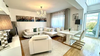 Expose Stylisch &amp; modern! 3 Zimmer Garten-Galerie-Wohnung über 2 Ebenen