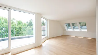 Expose Dachgeschoß-Traum mit Grünblick-Terrasse - 50 : 50 zinsloseVerkäuferfinanzierung !!