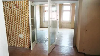 Expose 66 m2 - ALTBAU - 3. LIFTSTOCK - RENOVIERUNGSBEDÜRFTIG - WALDGASSE
