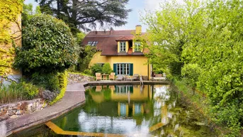 Expose PARADIESISCHES ANWESEN MIT GARTEN UND BADETEICH in absoluter Naturruhelage