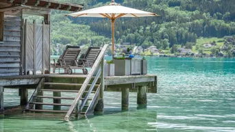 Expose Traumhafte Seeliegenschaft mit moderner Villa und spektakulärem Bootshaus 