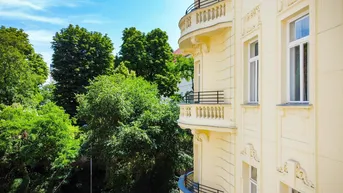 Expose Traumhafte Altbauwohnung mit Parkblick und Balkonen