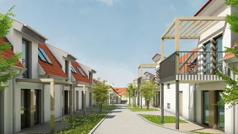 Expose PROVISIONSFREI - Unterlaa 151 Houses - Wohnen, wo Wien erblüht