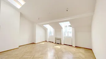 Expose Im Herzen des 1. Wiener Gemeindebezirks - 3-Zimmer-Dachgeschosswohnung mit Klimaanlage und Balkon!