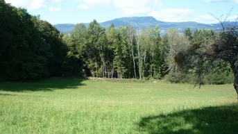 Expose RUHELAGE - Großes, sonniges Grundstück mit Blick auf den Schöckel!